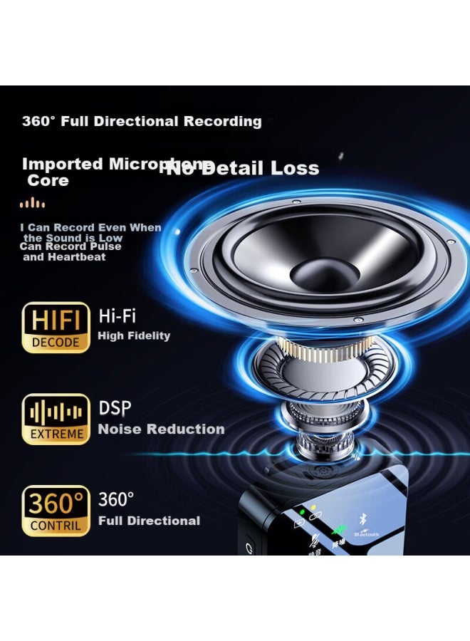 The Good Shepherd Good Shepherd Wireless Microphone Clip-on Lavalier, Karaoke Sound Card Mobile Phone And Camera Short Video, Professional Recording Equipment, Outdoor Interview, Noise Reduction, Bluetooth Microphone - Image 2