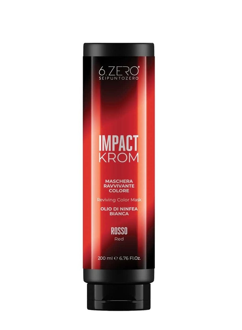 IMPACT KROM COLOR REFRESH MASK RED 200 ML