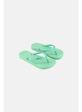 Ipanema Kids Girl Slip On Flip Flops, Light Green  - Image 1