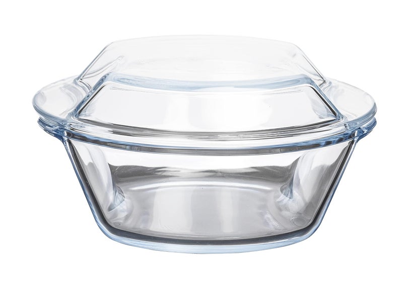 Femora Borosilicate Glass Casserole with Lid 500ml | Oven, Microwave, Freezer & Dishwasher Safe | BPA Free | Scratch Resistant | 1 Year Warranty | Transparent Serving Bowl - Image 4