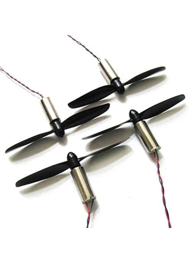 Hobbypower 8520 Coreless Brushed Motor Set 53000rpm 8.5x20mm + 75mm CW CCW Propeller - Image 1