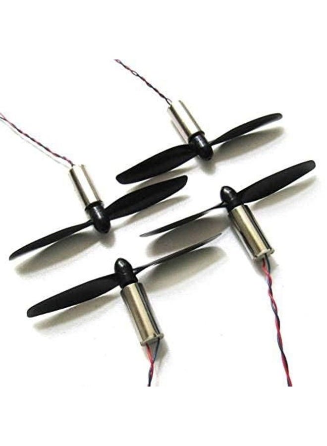 Hobbypower 8520 Coreless Brushed Motor Set 53000rpm 8.5x20mm + 75mm CW CCW Propeller - Image 2