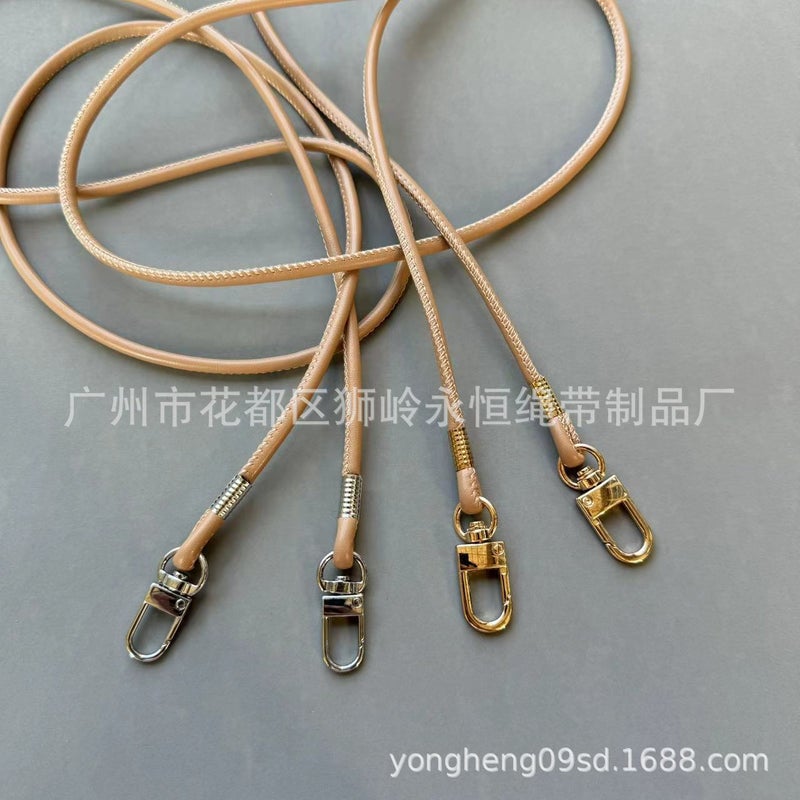 Crossbody Phone Lanyard Pu Leather Bag Strap Crochet Strap Phone Case Diy Accessory Leather Strap - Image 1