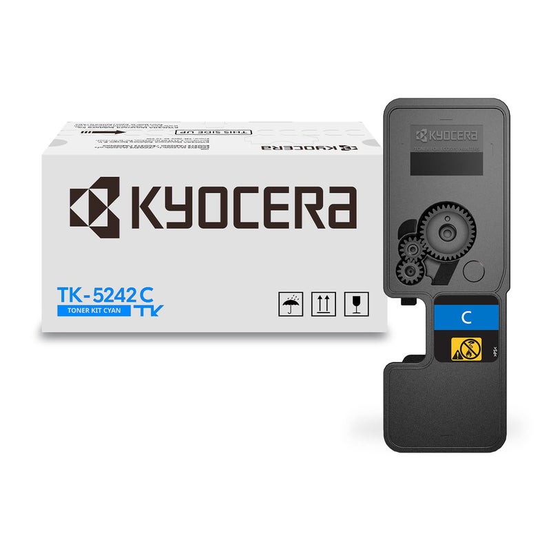 KYOCERA TK-5242C Cyan Toner Cartridge for M5526cdw/ P5026cdw Model Laser Printers (1T02R7CUSV) - Image 5