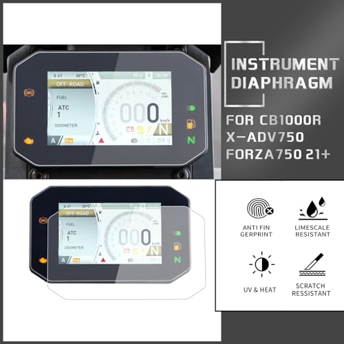 HAONEL Instrument Film Dashboard Screen Protector Replacement for Honda CB1000R X-ADV 750 Forza 750 2021-2023 Cluster Display Screen Protective Cover - Image 2