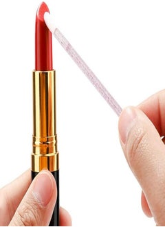 Oasisgalore 100PCS Disposable Glitter Crystal Pink Lip Brush for Women  - Image 5