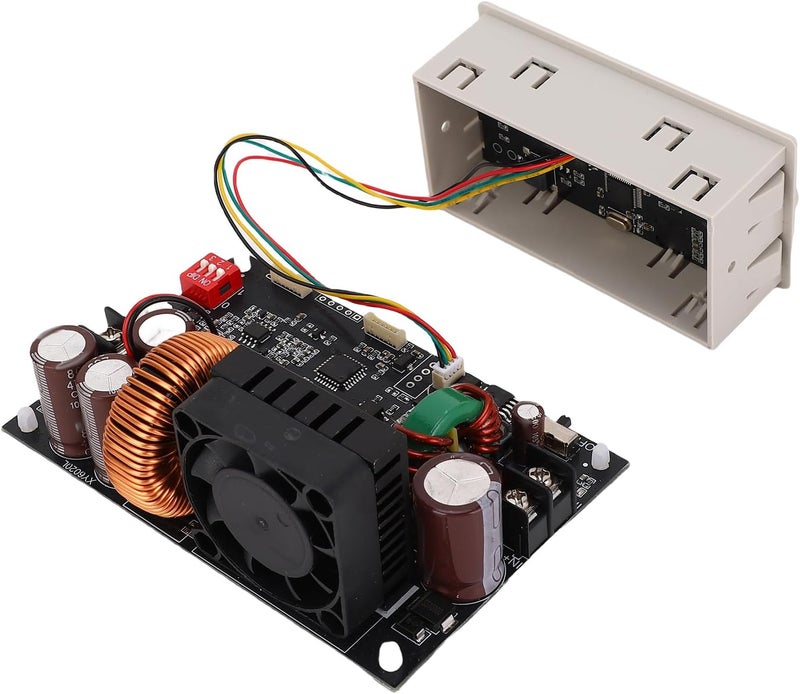 Eujgoov CNC DC Regulated Power Supply, Voltage Reducing Module 20A 1200W, Compact Variable Source for LED Driver with Digital Display - Image 2