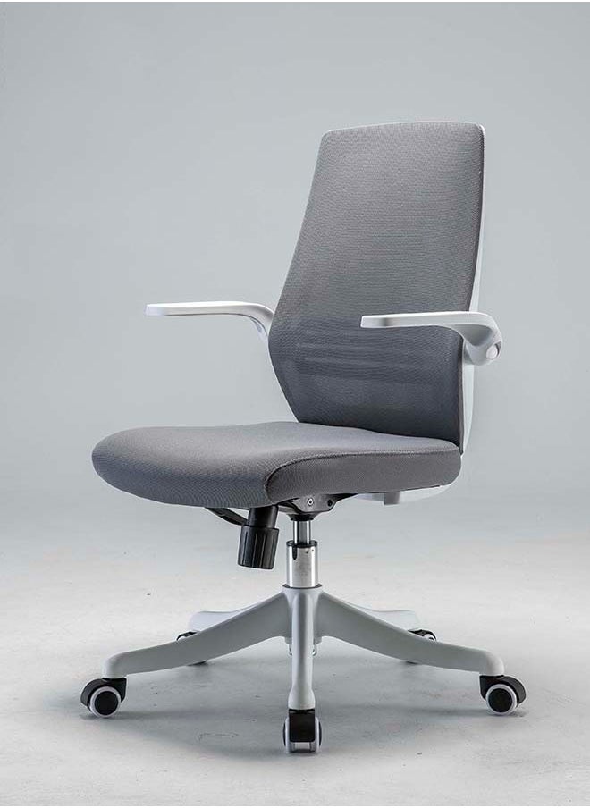 SIHOO - Sihoo professional factory mid-back task chair adjustable armrest ergonomic super comfort swivel office meeting stuff chair - Image 1