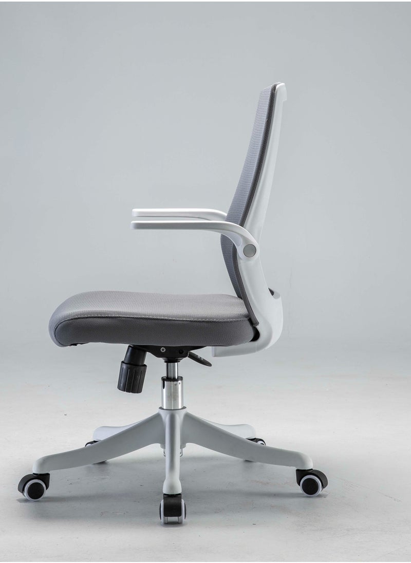 SIHOO - Sihoo professional factory mid-back task chair adjustable armrest ergonomic super comfort swivel office meeting stuff chair - Image 1