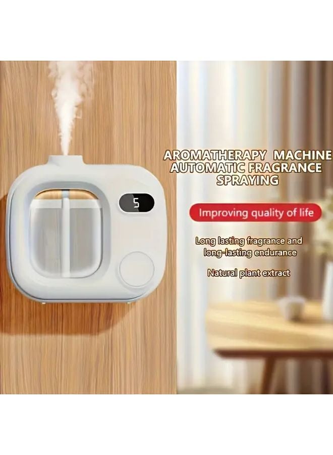 Wall Mounted Rechargeable Essential Oil Diffuser Digital Display 5 Modes Humidifier - Image 5