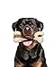 Tikaton Indestructible Dog Chew Toys for Aggressive Chewers Beef Flavor Durable Dog Teething Chew Toys Bones for LargeMediumSmall Puppies - Image 3