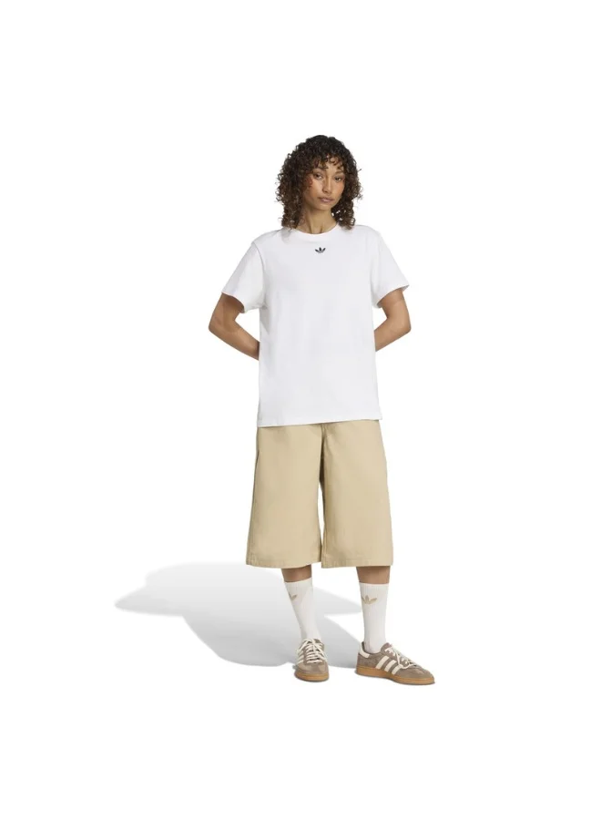 Adidas Adidas Fb Utility Jort Beige Shorts (1/2) Shorts For Women