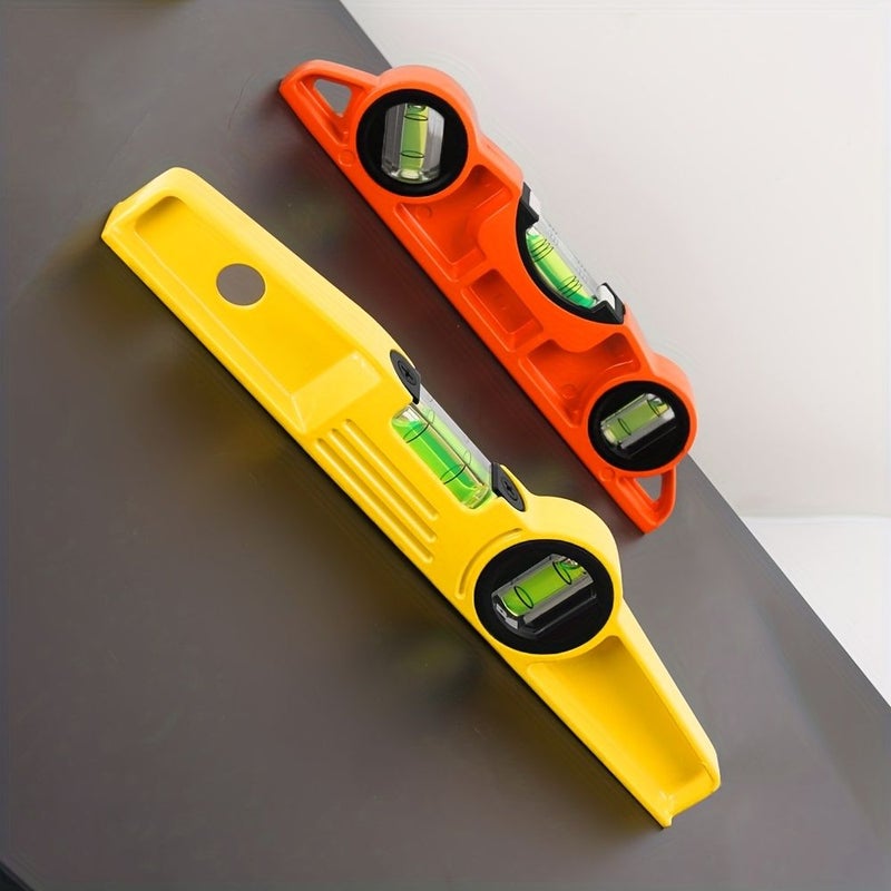 245mm Aluminium Alloy Spirit Level 3 Bubbles Magnetic Torpedo Level - Image 5
