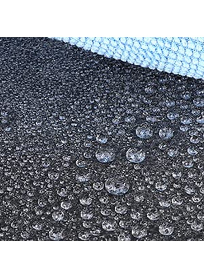 RAXON WORLD رف متعدد الاستخدامات من RAXON WORLD ب 6 طبقات من الأنابيب المعدنية مع غطاء من القماش غير المنسوج 100 جرام/متر مربع - رمادي، 30 × 55 × 110 سم - Image 5