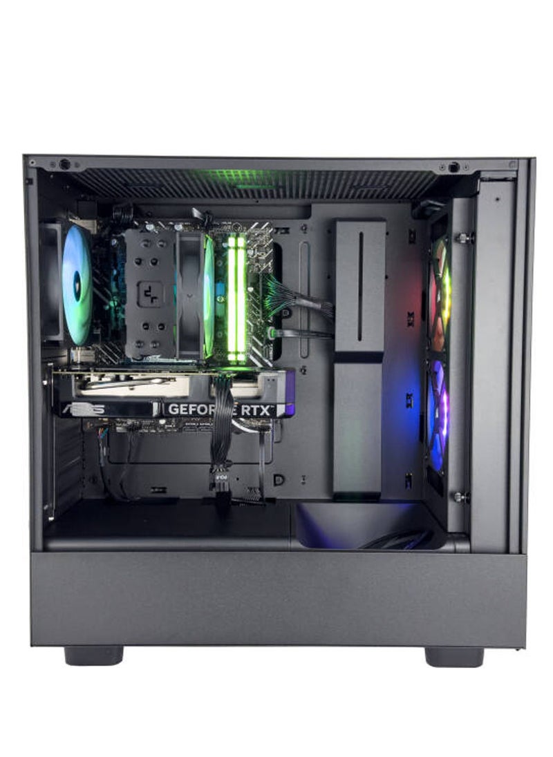 Tweek Gaming PC - Intel Core i5-12400F Desktop Processor, 6 Cores & 12 Threads, DDR5 16GB (2*8) 6000MHz Ram, Nvidia GeForce RTX 4060 OC Edition 8GB GDDR6 GPU, 1TB NVMe M.2 SSD, Air Cooler, 650W 80 Plus Standard Power Supply, Windows 11 Pro | Wi-Fi