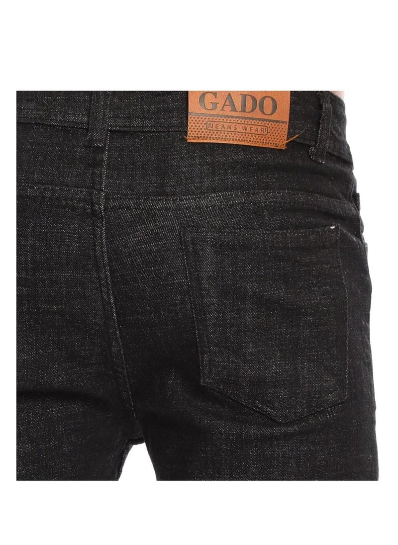 GADO - Men's black jeans pants - Image 1