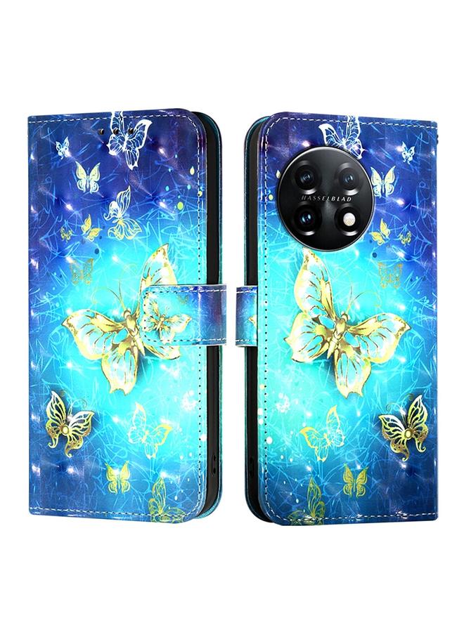 اس-توب جراب هاتف OnePlus 11 من الجلد بتصميم أفقي ثلاثي الأبعاد - Image 2