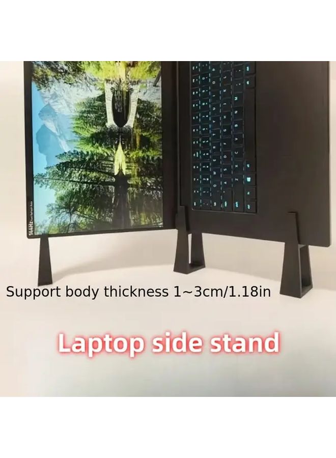 Adjustable Laptop Stand For 15 Inches And Above Cooling Design Lightweight ABS - Image 4