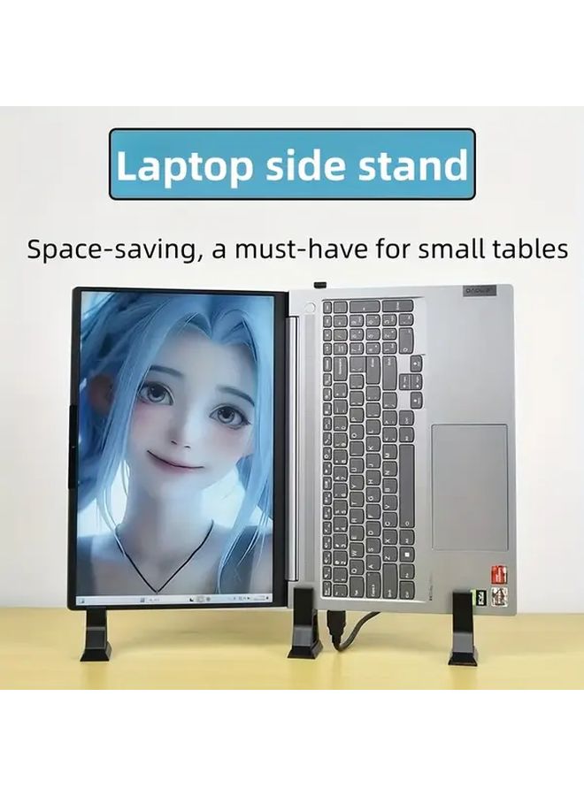 Adjustable Laptop Stand For 15 Inches And Above Cooling Design Lightweight ABS - Image 1