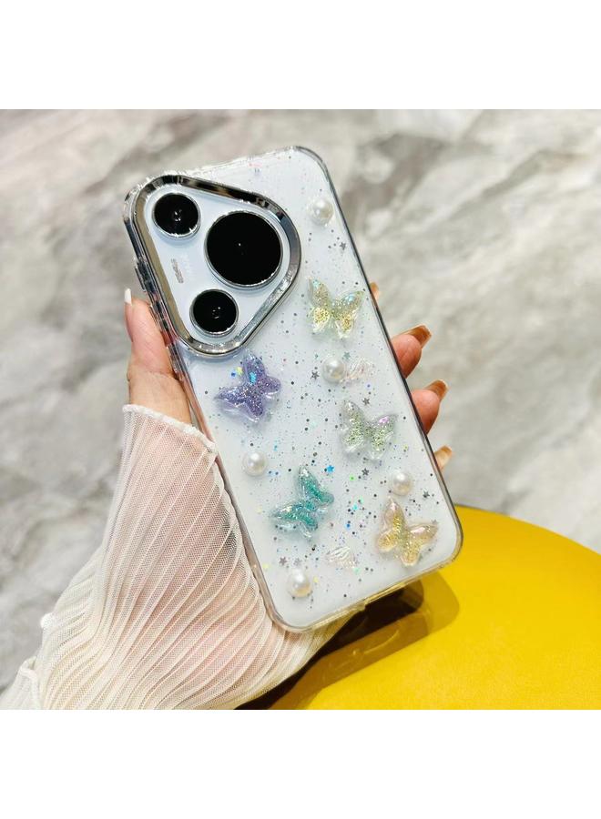 Zaboon Case For Huawei Pura 70 3D Colorful Crystal Butterfly TPU Phone Case - Image 5