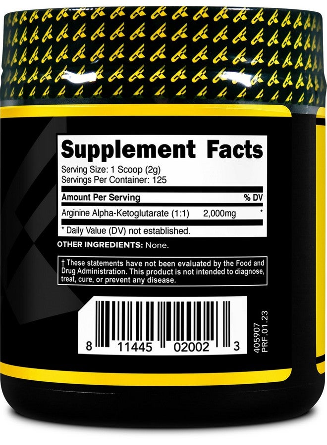 Primaforce PrimaForce AAKG Arginine Powder, 250 grams (L-Arginine and Alpha-Ketoglutarate Acid) Premium Workout Supplement, Non-GMO, Vegan, Gluten Free  - Image 4