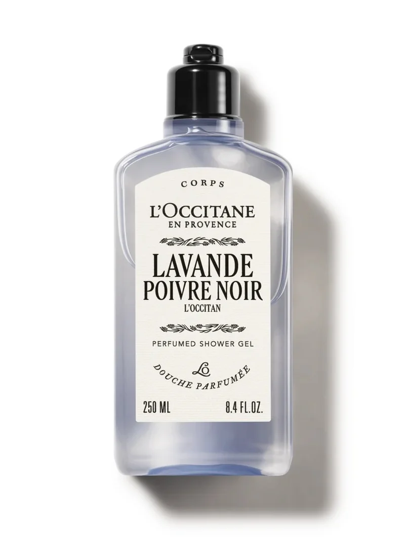 L'occitane Lavande Poivre Noir perfumed shower gel
