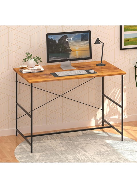 Callas Home Work Desk Study Table Computer Table for Home Office Table Desktop and Laptop Table Office Desk Walnut
