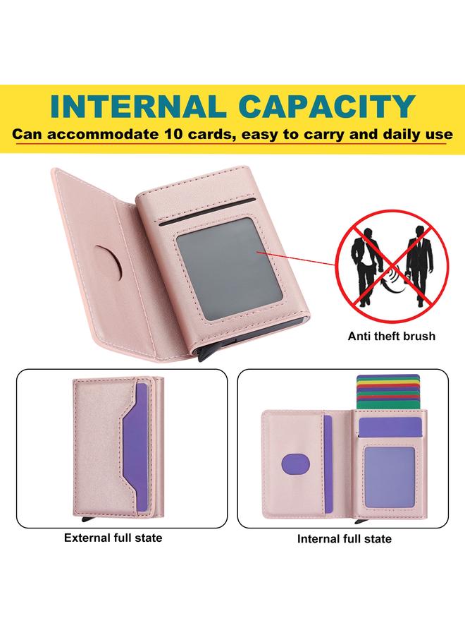 Zaboon Case For iPhone 13 / 14 RFID Anti-theft Detachable Card Bag Leather Phone Case - Image 4