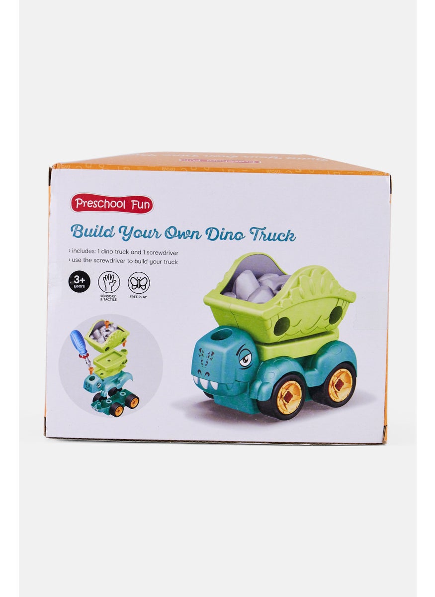 Preschool Fun Build Your Own Dino Truck, Multicolor  - Image 3