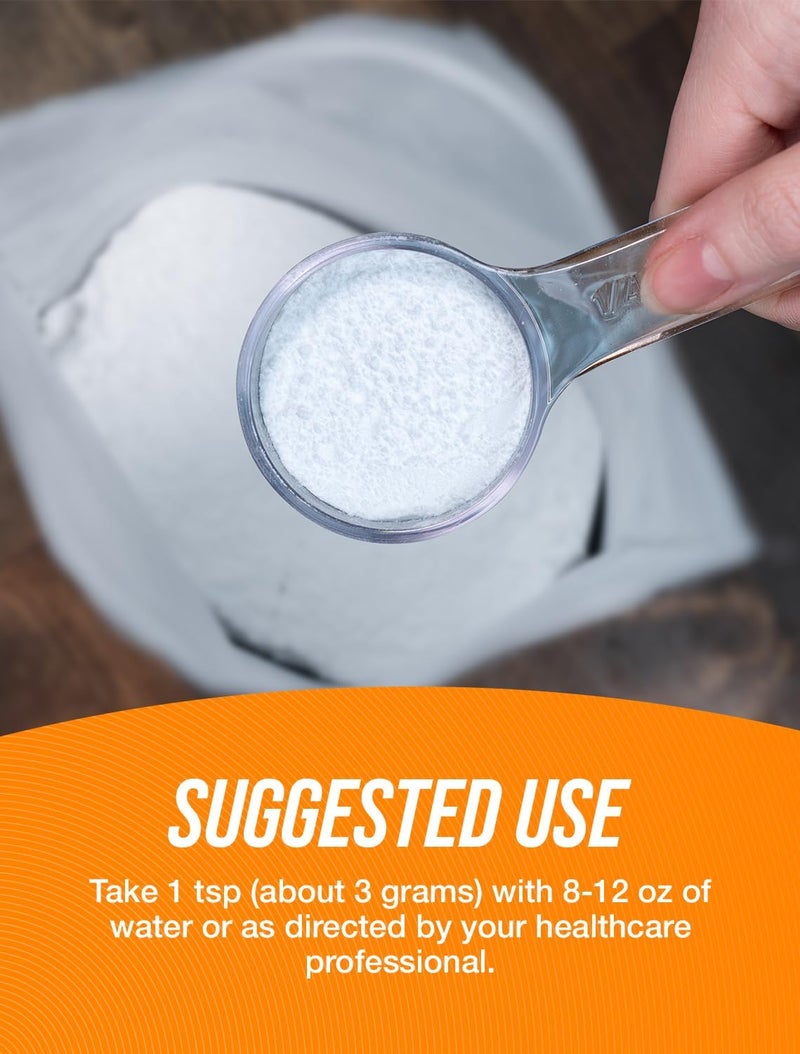 BulkSupplements مسحوق إل-سيترولين من بولك سابليمنتس  مكمل سيترولين  مكمل أكسيد النيتريك  بدون نكهة  خالي من الجلوتين  3 جرام لكل حصة  500 جرام  11 رطل  عبوة واحدة - Image 4