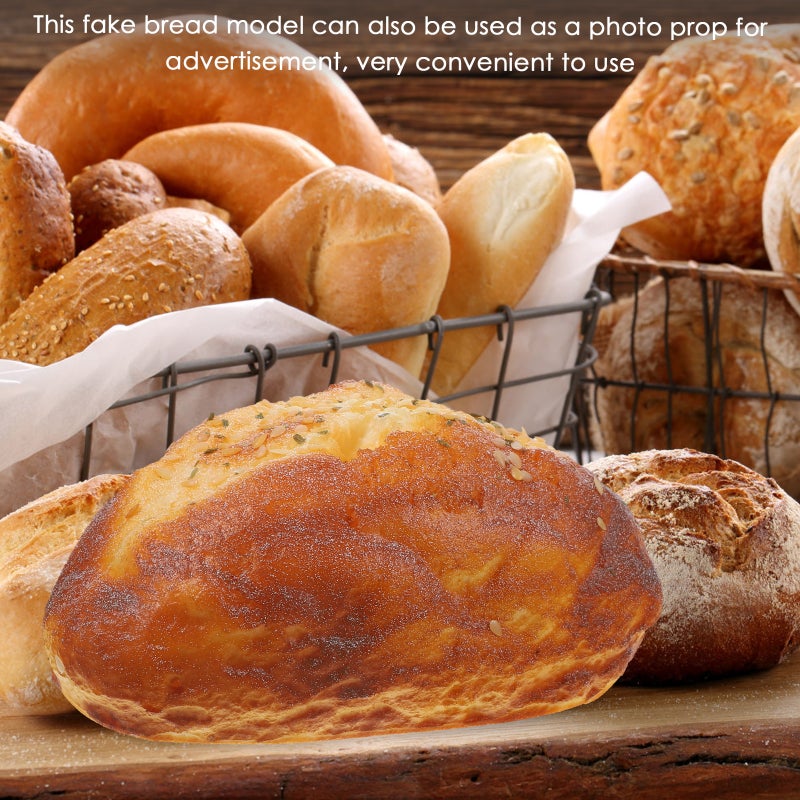 Simulation Bread Model Artificial Decor Photography Fake Bread Shop Supply - Image 4