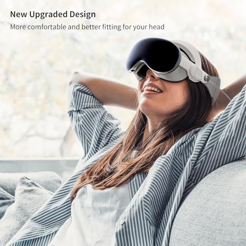 ANNAPRO A2 Head Strap for Apple Vision Pro 2, Pressure Reducing Comfort Head Strap Compatible with Vision Pro Accessories, Enhance Comfort and Stability, Suitable for Different Head Shapes, Version 2 - Image 5