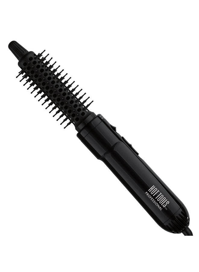 Hot Tools Pro Artist Hot Air Styling Brush ; Style Curl And Touch Ups (1”) Black - Image 1