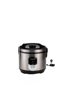 Generic Royal Slivers Criest Multifunctional Non-Stick Inner Pot, Stainless Steel Body Electric Rice Cooker 4L  - Image 2