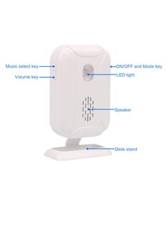 igeekwell Sensor Wireless Doorbell For Front Door, Entrances, Mailbox, Shops Homes With One Sensor And Receiver  - Image 5