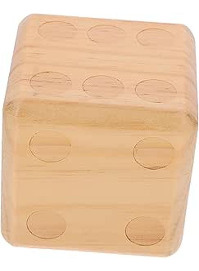 Large Wooden Dice Game Set With Corner Design For Outdoor Activities Family Gatherings - Image 1