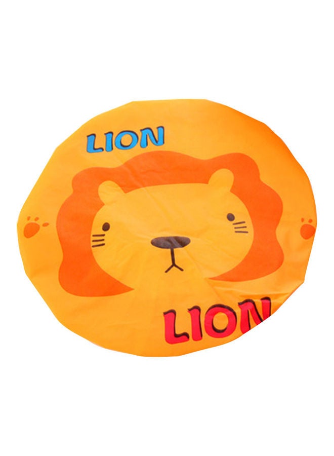 نيبمينينت قبعة استحمام مضادة للماء بتصميم أسد لطيف متعدد الألوان 13 x 13سم - Image 1