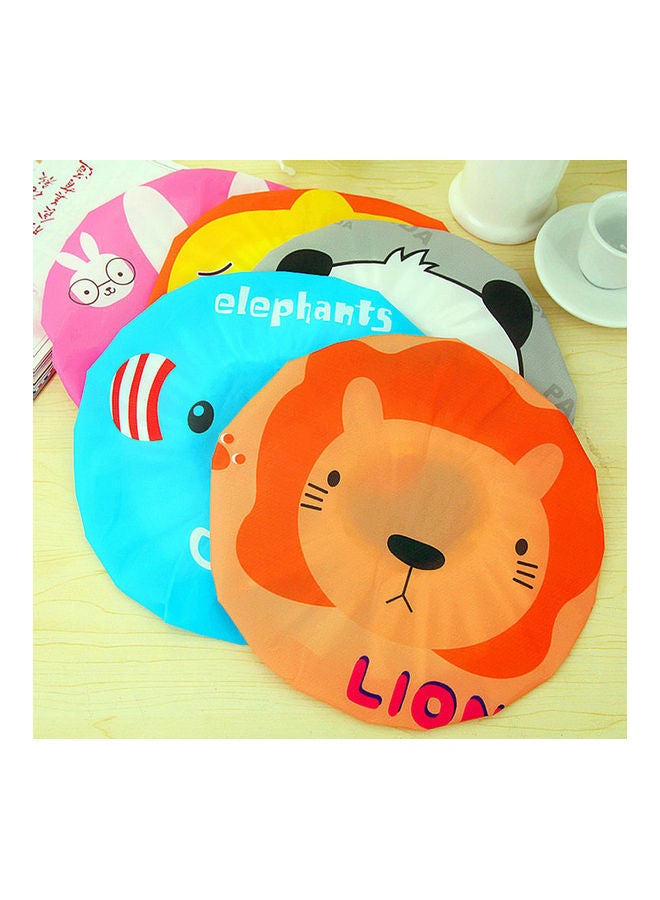 نيبمينينت قبعة استحمام مضادة للماء بتصميم أسد لطيف متعدد الألوان 13 x 13سم - Image 5