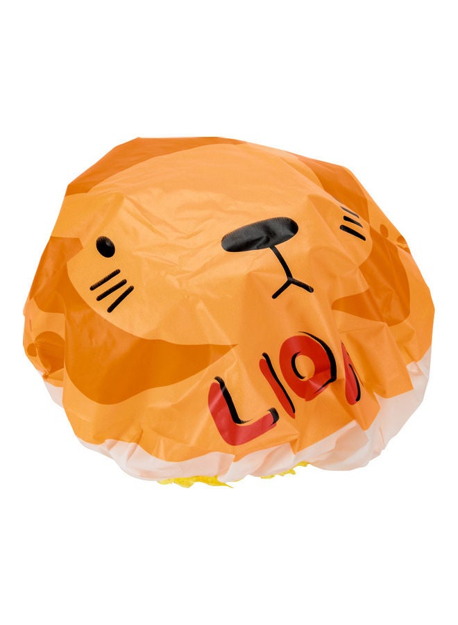نيبمينينت قبعة استحمام مضادة للماء بتصميم أسد لطيف متعدد الألوان 13 x 13سم - Image 4
