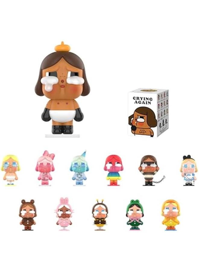Arabest Crybaby Crying Again Series Figures, Crybaby Blind Box Figures, Random Design Action Figures Collectible Toys Home Decorations, Holiday Birthday Gifts, Single Box  - Image 1