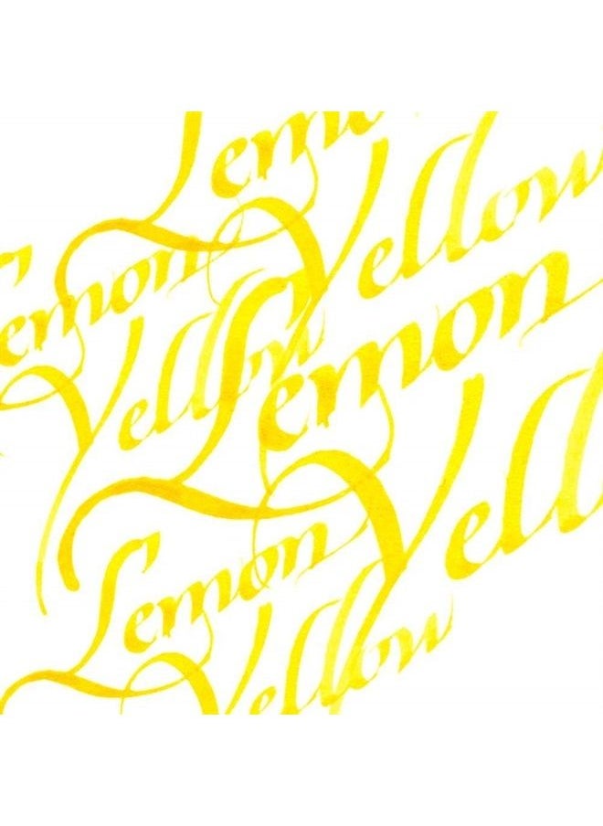 WINSOR & NEWTON Calligraphy Ink, 30ml (1-oz) Bottle, Lemon Yellow 