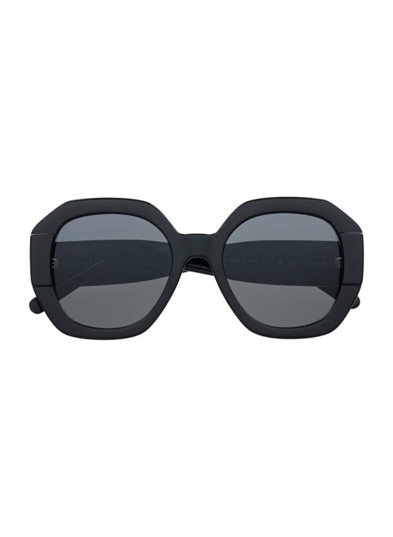 Radley RDS-6522 Women Trendy Oversized Hexagon Shape Sunglasses Black 53 mm - Image 2
