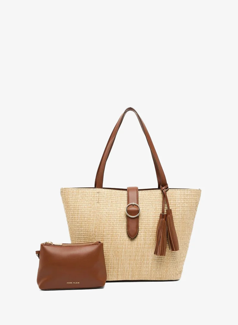 ANNE KLEIN Anne Klein Akh6170 Brown Women's Shoulder Bag