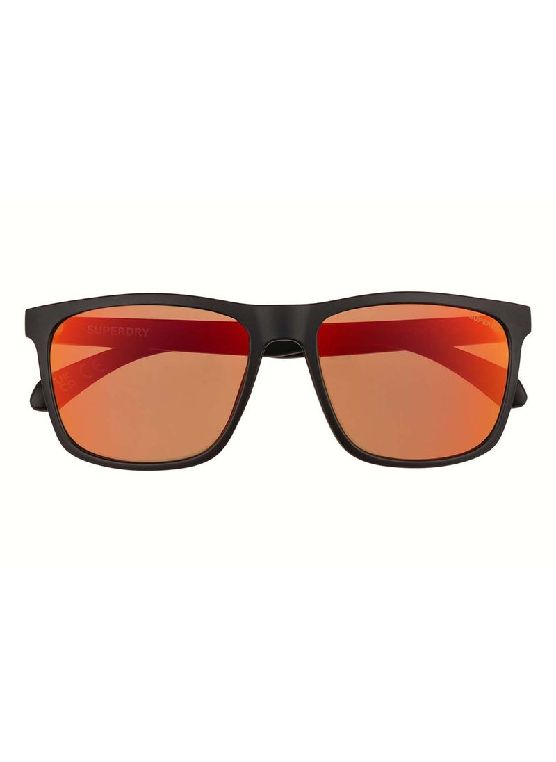 Superdry - 5015 Full-Rim Square UV Protection Sunglasses - Orange - Image 1