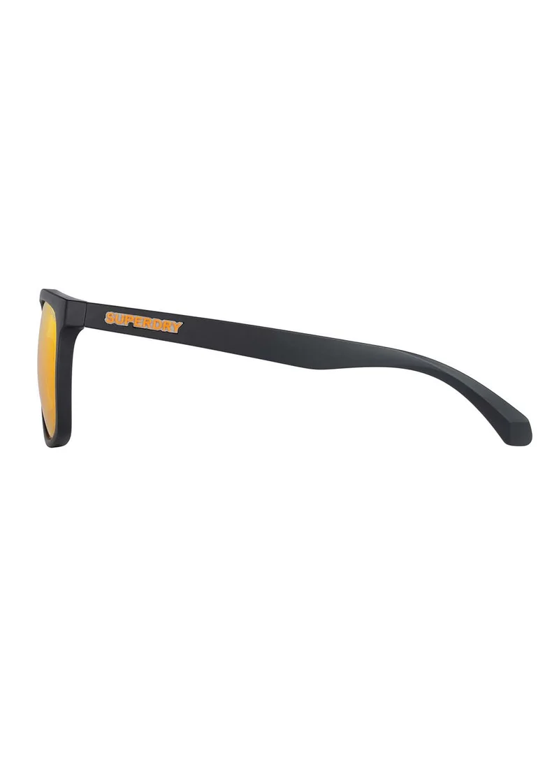 سوبر دراي 5015 Full-Rim Square UV Protection Sunglasses - Orange