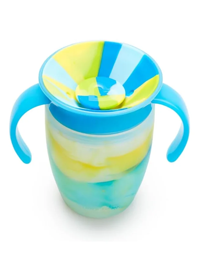Munchkin 360° Tropical Swirl Trainer Cup, 7Oz, 6 Months And Above