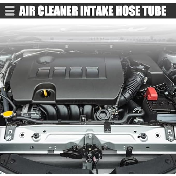 CHEFRU Air Intake Tube Hose Compatible With CR-V 2015-2016 Car Air Intake Hose With Clamp Rubber 172285LAA00 Air Filter Flow Intake Hose - Image 3