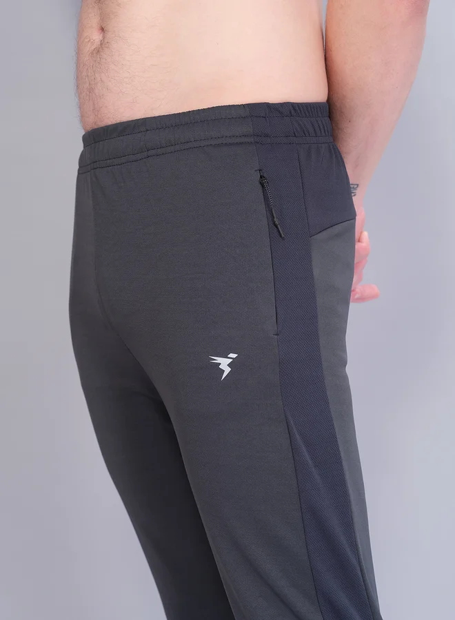 Technosport Technosport Men Solid Slim Fit Track Pants