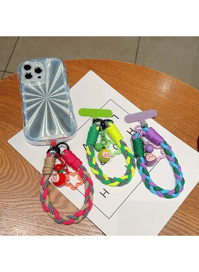 Dopamine Leash Phone Case Chain XSGD Blue Purple Green Polyamide Anti Lost Accessory - Image 5