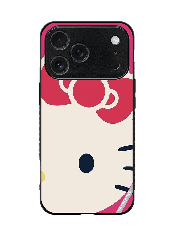 VR CREATIVE Protective Case Cover For Apple iPhone 17 Pro Kitty Design Multicolour